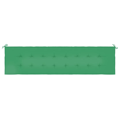 Gartenbank-Auflage Grün 150x50x3 cm Oxford-Gewebe - Pazzar.ch