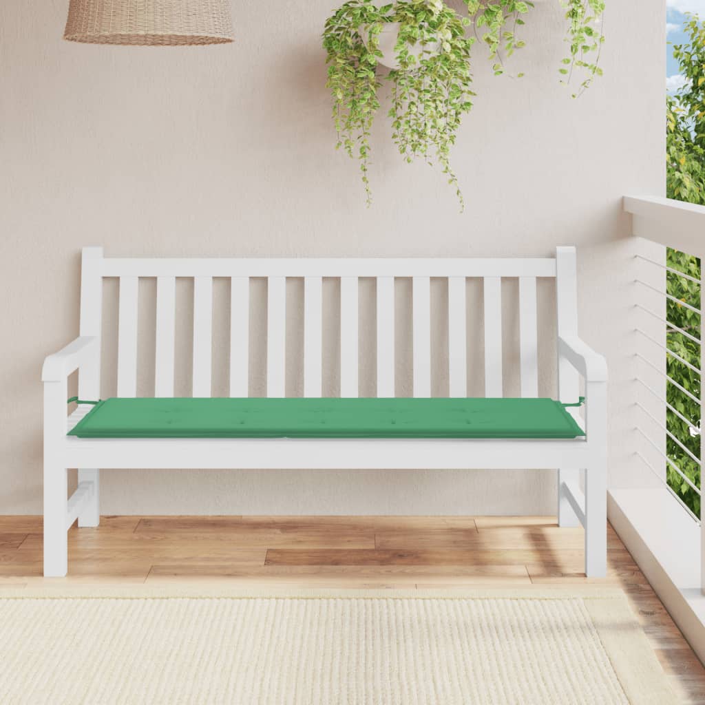 Gartenbank-Auflage Grün 150x50x3 cm Oxford-Gewebe - Pazzar.ch