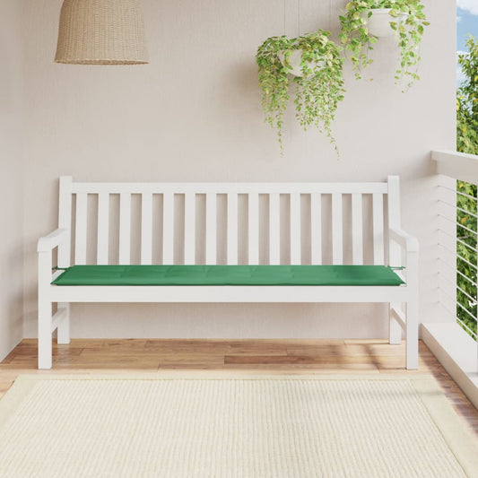 Gartenbank-Auflage Grün 180x50x3 cm Oxford-Gewebe - Pazzar.ch
