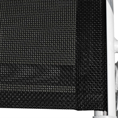 3-tlg. Bistro-Set Stahl Schwarz - Pazzar.ch