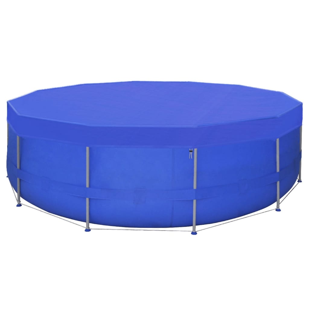 Poolabdeckung PE Rund 460 cm 90 g/m² - Pazzar.ch