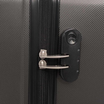 Vierteiliges Hartschalen-Trolley-Set Anthrazit - Pazzar.ch