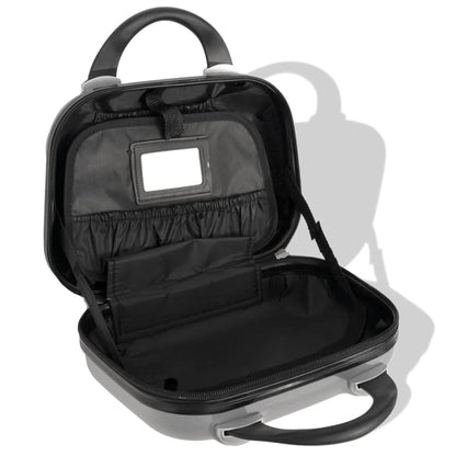 Vierteiliges Hartschalen-Trolley-Set Silber - Pazzar.ch
