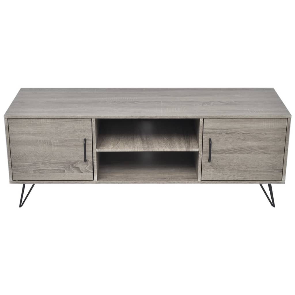 TV-Schrank Grau 120x40x45 cm Grau - Pazzar.ch