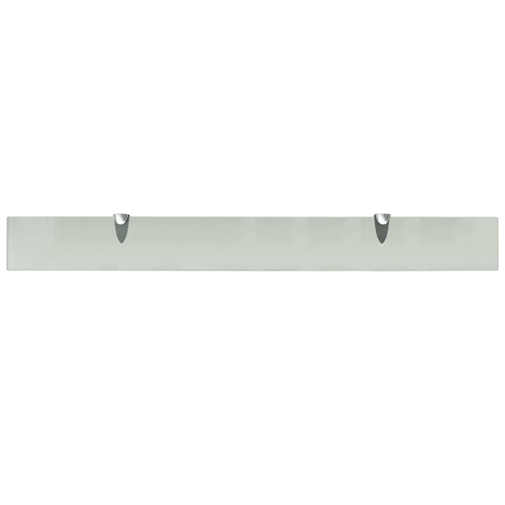 Schwebendes Regal Glas 90x10 cm 8 mm - Pazzar.ch