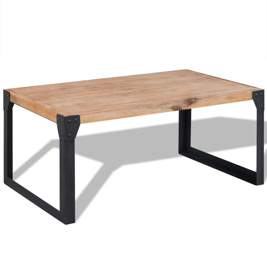 Couchtisch Akazienholz Massiv 100 x 60 x 45 cm - Pazzar.ch