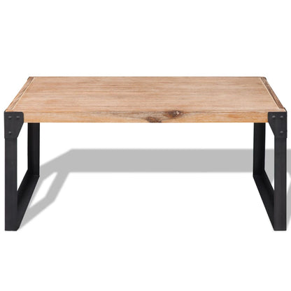 Couchtisch Akazienholz Massiv 100 x 60 x 45 cm - Pazzar.ch