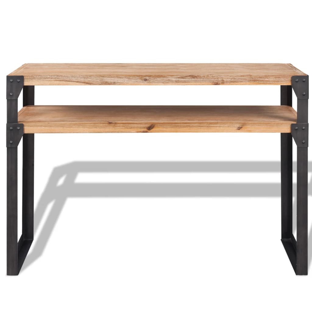 Konsolentisch Akazienholz Massiv 120x40x85 cm - Pazzar.ch