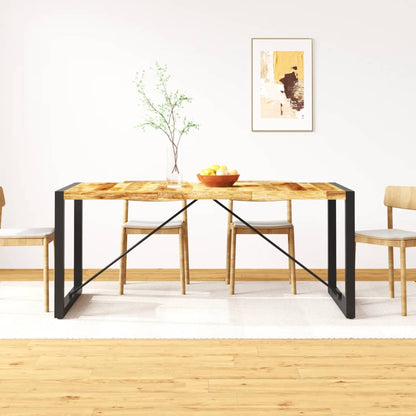 Esszimmertisch Raues Mangoholz Massiv 180 cm - Pazzar.ch