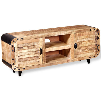 TV-Schrank Raues Mangoholz 120 x 30 x 50 cm - Pazzar.ch