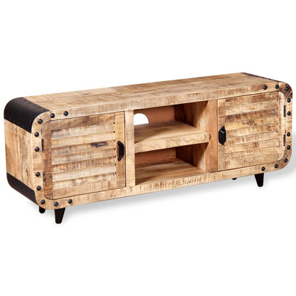 TV-Schrank Raues Mangoholz 120 x 30 x 50 cm - Pazzar.ch