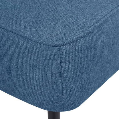 Cocktailstuhl Blau Stoff - Pazzar.ch