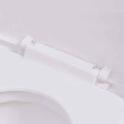 Wandmontierte Toilette Keramik Weiß - Pazzar.ch