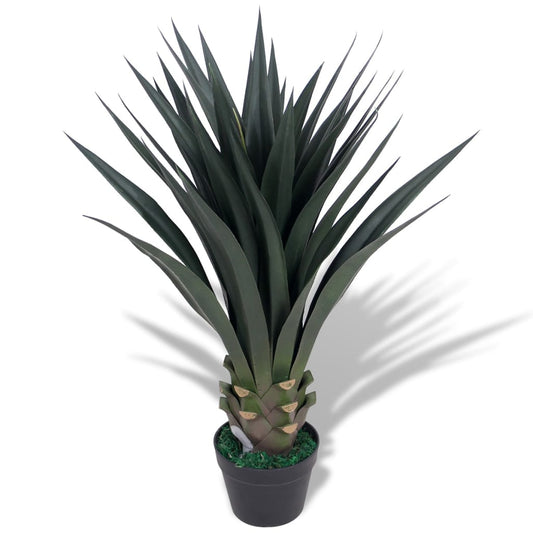 Künstliche Yucca-Pflanze mit Topf 85 cm Grün - Pazzar.ch