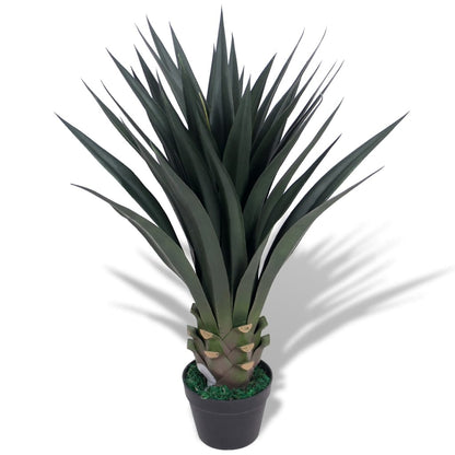 Künstliche Yucca-Pflanze mit Topf 85 cm Grün - Pazzar.ch