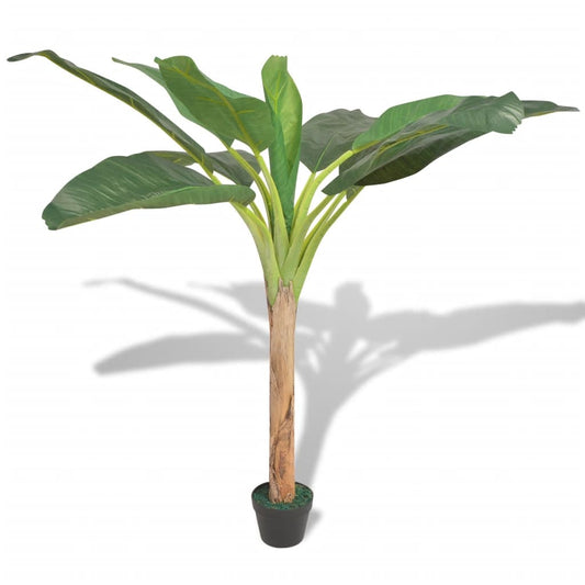 Künstlicher Bananenbaum mit Topf 150 cm Grün - Pazzar.ch