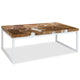 Couchtisch Teak Harz 110x60x40 cm