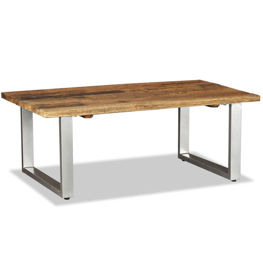 Couchtisch Recyceltes Massivholz 100x60x38 cm - Pazzar.ch