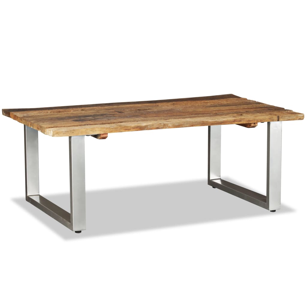 Couchtisch Recyceltes Massivholz 100x60x38 cm - Pazzar.ch