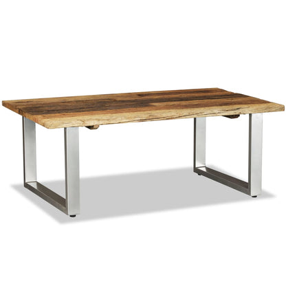 Couchtisch Recyceltes Massivholz 100x60x38 cm - Pazzar.ch