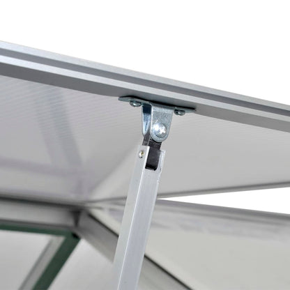 Gewächshaus Verstärkt Aluminium 3,46 m³ - Pazzar.ch