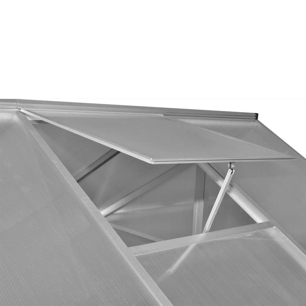 Gewächshaus Verstärkt Aluminium 3,46 m³ - Pazzar.ch