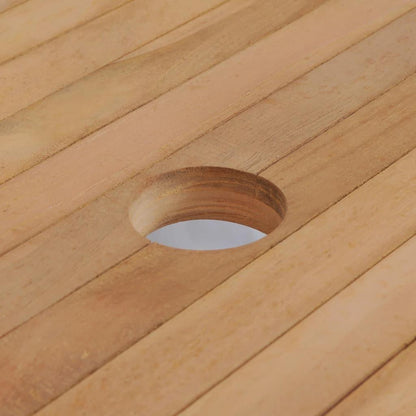 Gartentish 180x90x75 cm Teak Massivholz - Pazzar.ch