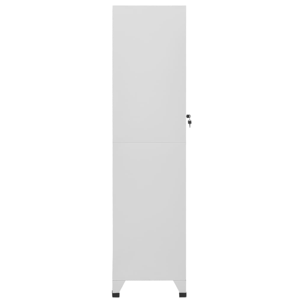 Schließfachschrank 38x45x180 cm Stahl