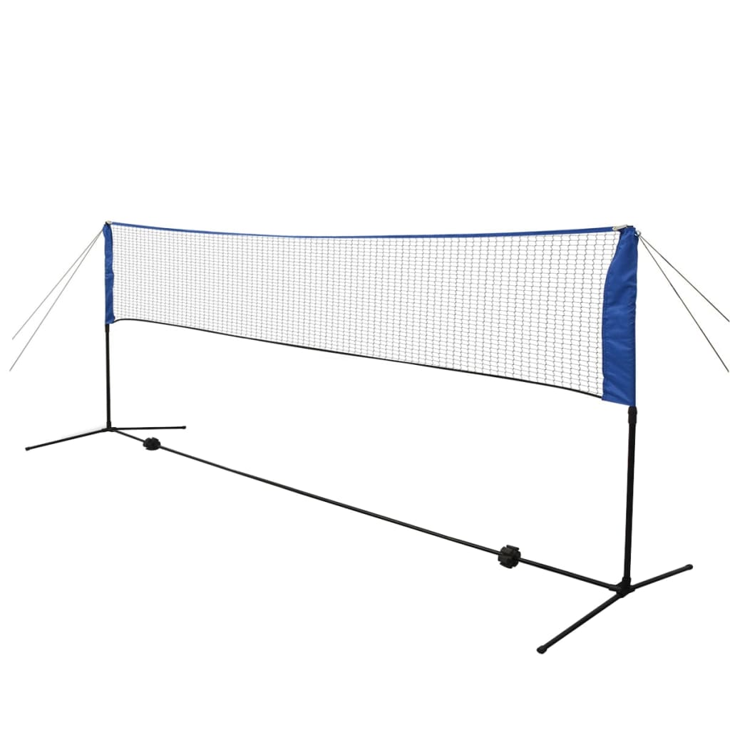 Badmintonnetz-Set mit Federbällen 300 x 155 cm - Pazzar.ch