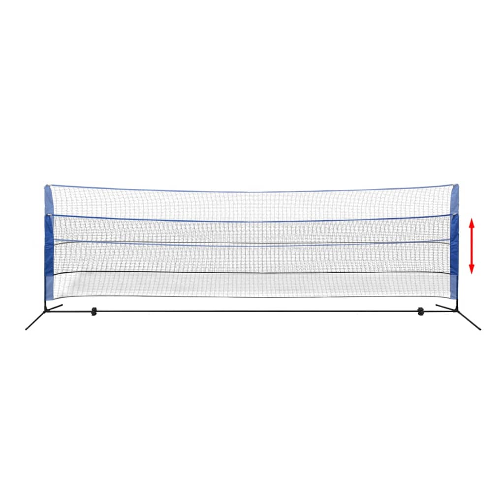 Badmintonnetz-Set mit Federbällen 500 x 155 cm - Pazzar.ch