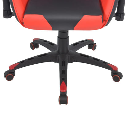 Bürostuhl Gaming-Stuhl Neigbar Kunstleder Rot - Pazzar.ch