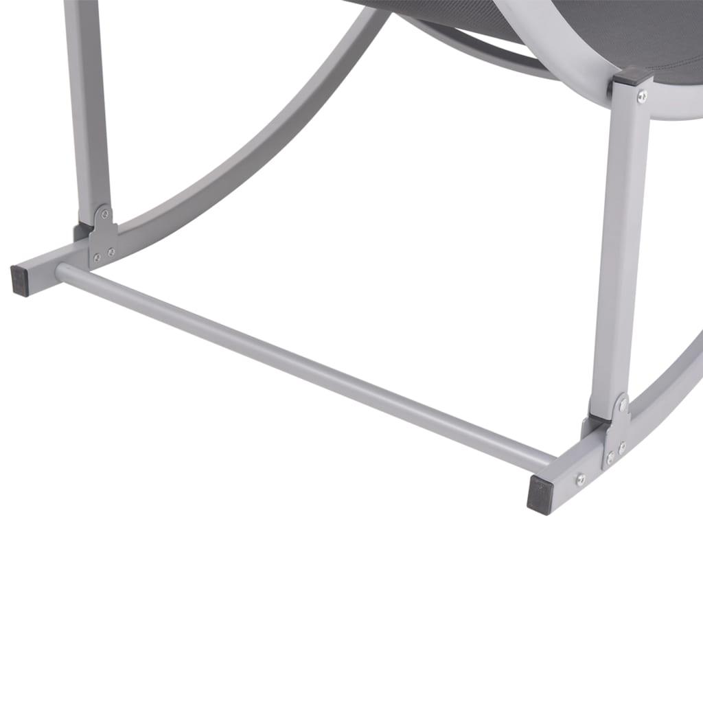 Klappbare Sonnenliegen 2 Stk. Aluminium und Textilene - Pazzar.ch