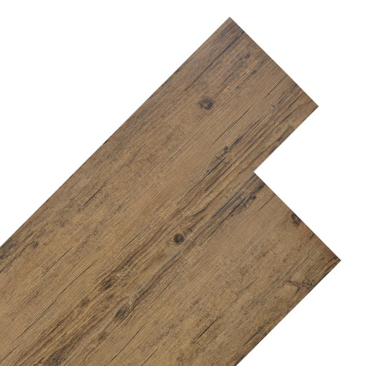 PVC-Fliesen Nicht Selbstklebend 5,26 m² 2 mm Walnuss Braun - Pazzar.ch