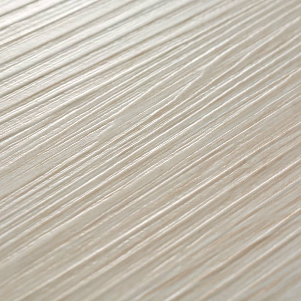 PVC-Fliesen Nicht Selbstklebend 5,26 m² 2 mm Eiche Weiß
