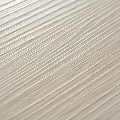 PVC-Fliesen Nicht Selbstklebend 5,26 m² 2 mm Eiche Weiß - Pazzar.ch