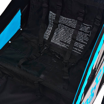 Fahrradanhänger Grau und Blau 30 kg - Pazzar.ch