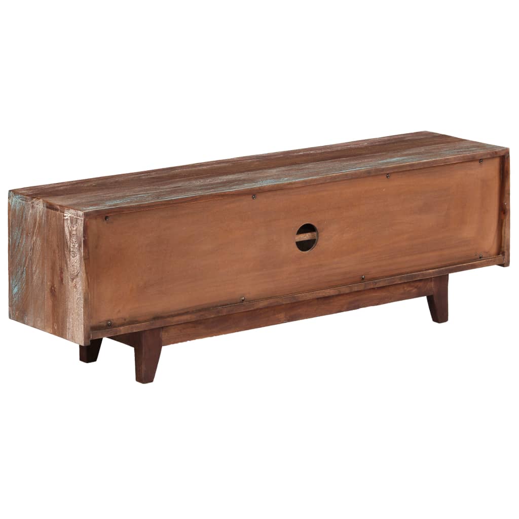 TV-Schrank Akazienholz Massiv Vintage 118 x 30 x 40 cm - Pazzar.ch