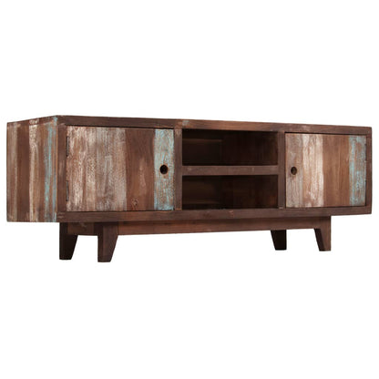 TV-Schrank Akazienholz Massiv Vintage 118 x 30 x 40 cm - Pazzar.ch