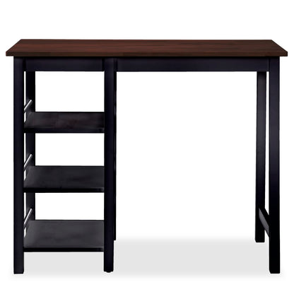 Bar Set 3 Stück MDF Schwarz - Pazzar.ch