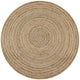 Teppich Jute Geflochten 150 cm Rund