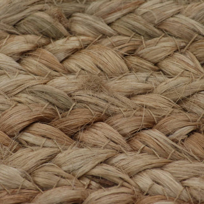 Teppich Jute Geflochten 150 cm Rund - Pazzar.ch