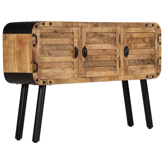 Sideboard Mangoholz Massiv 120 x 30 x 76 cm - Pazzar.ch