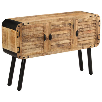 Sideboard Mangoholz Massiv 120 x 30 x 76 cm - Pazzar.ch