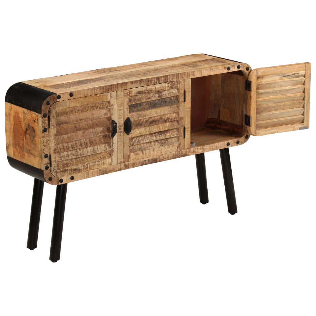 Sideboard Mangoholz Massiv 120 x 30 x 76 cm - Pazzar.ch