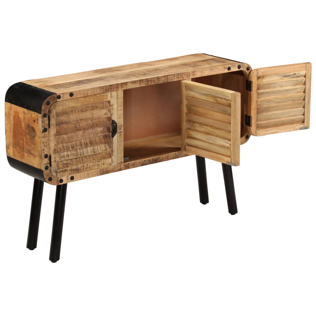 Sideboard Mangoholz Massiv 120 x 30 x 76 cm - Pazzar.ch