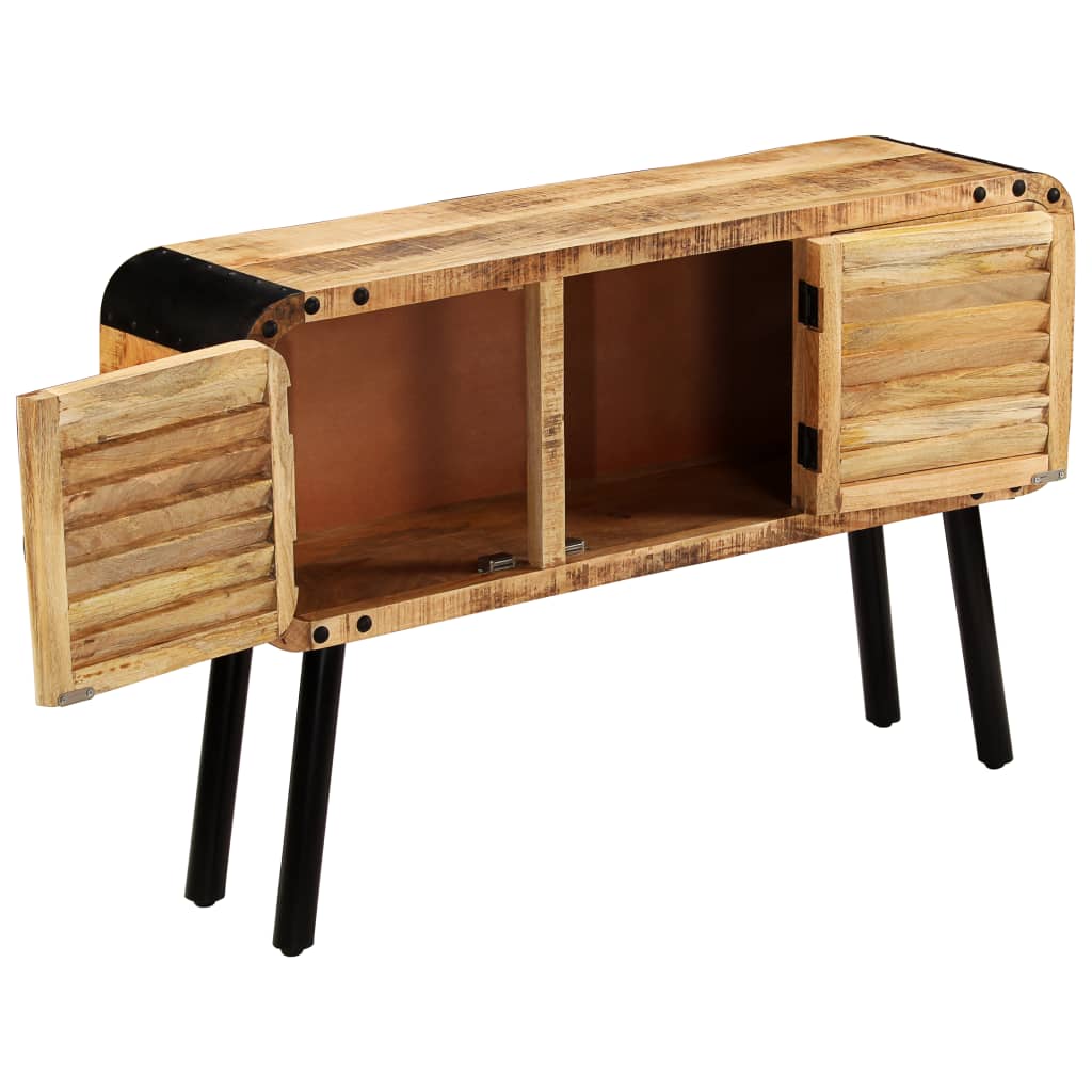 Sideboard Mangoholz Massiv 120 x 30 x 76 cm - Pazzar.ch