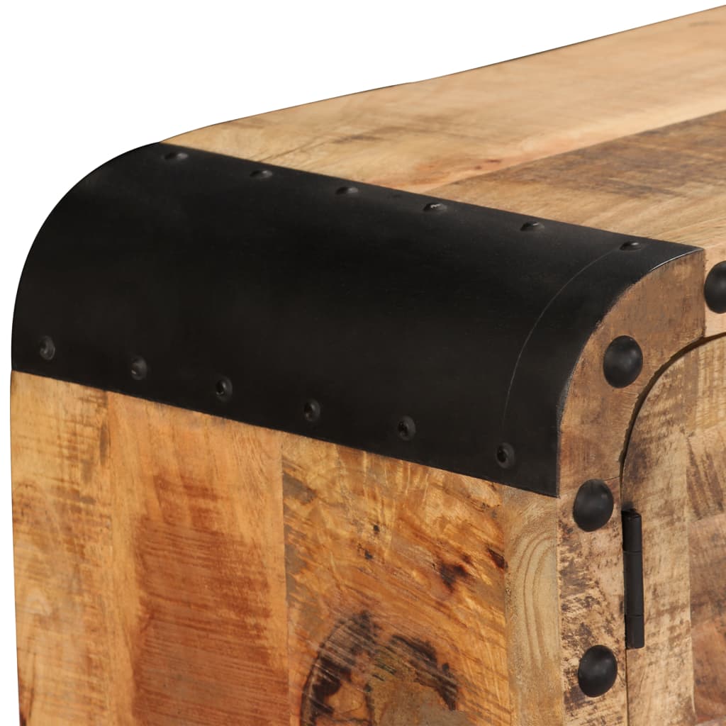 Sideboard Mangoholz Massiv 120 x 30 x 76 cm - Pazzar.ch