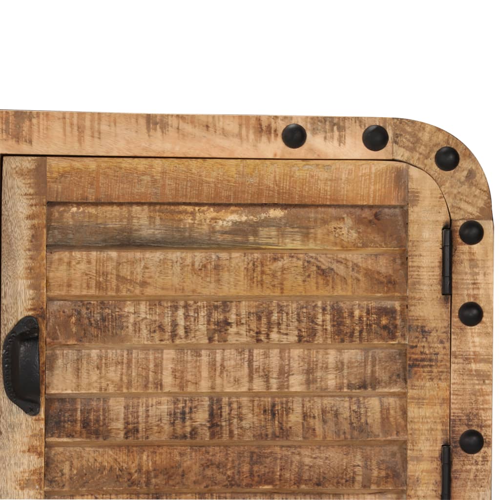 Sideboard Mangoholz Massiv 120 x 30 x 76 cm - Pazzar.ch