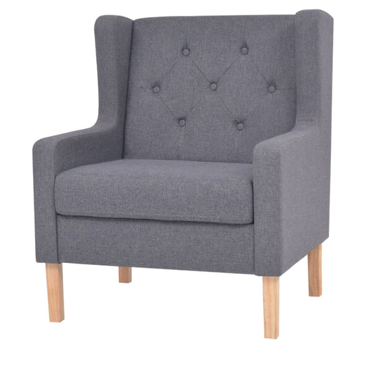 Sessel Grau Stoff - Pazzar.ch
