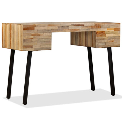Schreibtisch Wiederverwertetes Teak Massivholz 110 × 50 × 76 cm - Pazzar.ch